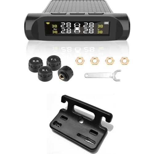 Car TPMS Tyre Pressure Monitoring SystemTyre Pressure Battery & Car Seat Back Hook for Suzuki Jimny JB64 JB74 2018-2020