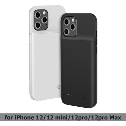 Battery Charger Case 6800mAh External Battery Pack Power bank Case for iPhone 12 mini 12 pro 12pro Max Slim Battery Case Cover
