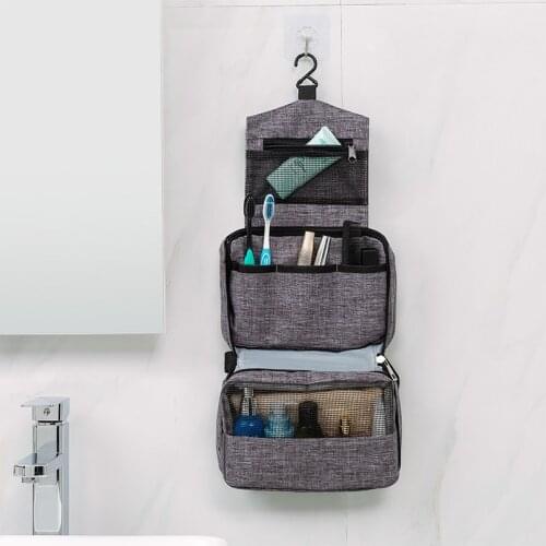 Travel Waterproof Portable Women Cosmetic Organizer Pouch Hanging Wash Bags Man Toiletry Bag Cute Makeup Neceser Sac Maquillage