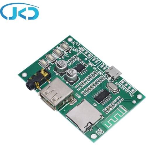 BT201 Dual Mode 5.0 Bluetooth Lossless Audio Power Amplifier Board Module Tf Card U Disk Ble Spp Serial Port Transparent Trans