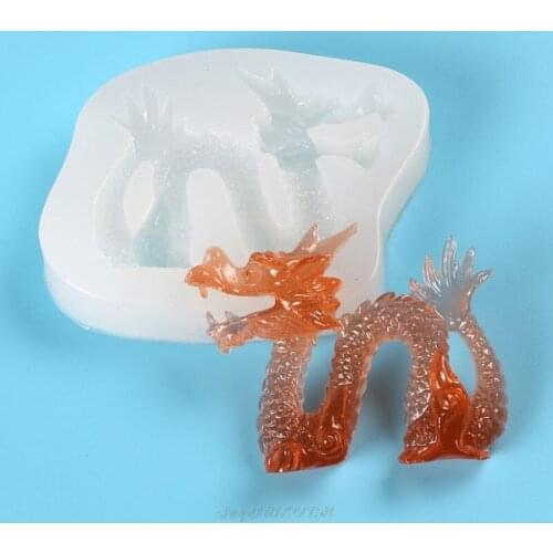 Chinese Traditional Dragon Silicone Molds Cake Fondant Chocolate Cookie Baking J18 21 Dropshipping