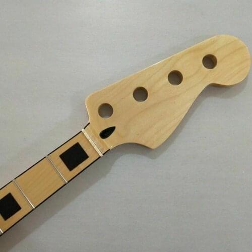 Maple 20 Fret Neck For Electric Jazz Bass Guitar Neck Parts Replacment