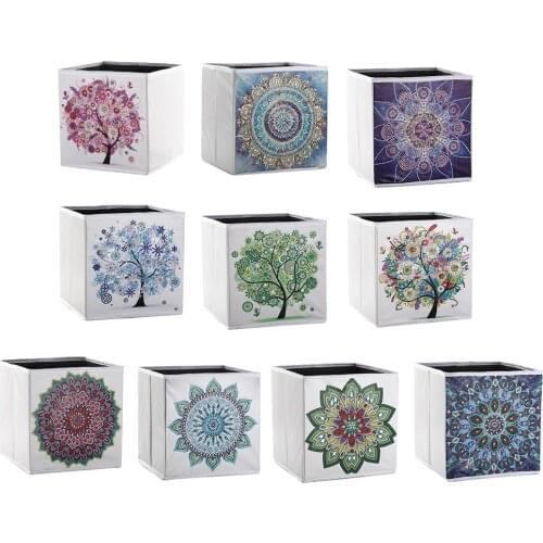 Storage Box 5D Diamond Painting Drill Rhinestone Picture DIY Embroidery Crafts