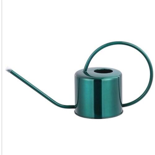 Watering Can For Indoor Outdoor Plants Spray Bottles Multi Colored Stainless Steel Garden 1300ml 1.3L Long Mouth Gard