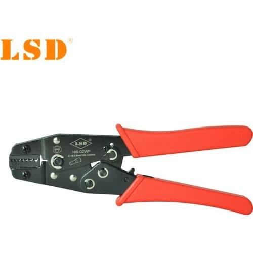 Mini Crimping Tool HS-02WF for cable ferrules 0.14-2.5mm2 crimper, ratchet crimping plier
