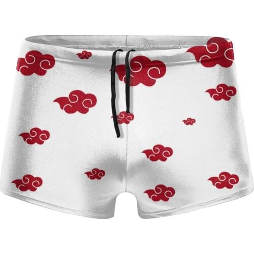 Men Comic Anime Game beach swimming trunks Akatsuki (12) Swimsuit Boy for the sea Pool