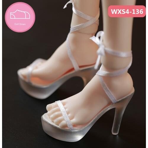 New bjd Shoes 1/4 for Supia Sybil Girl Doll body and minifee doll body about 5.4cm high heels resin material WXS4-136