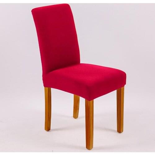 Dining Chair Cover With Back Elastic Spandex Slipcover Chair Protector Case Stretch Seat Cover For Home Hotel Wedding Decoration