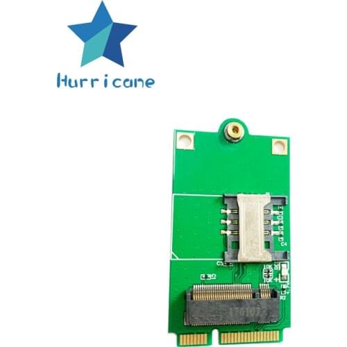 M.2(NGFF) To MiniPCIe Adapter Connector Fit for EM12-G EM7411 EM7421 EM7565 EM7511 EM7690 EM06