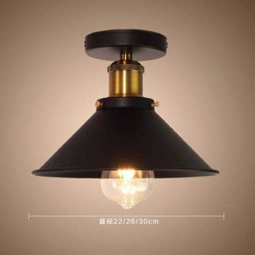 LED Industrial Ceiling Lamp Vintage Chandelier Retro Attic Interior Lighting American Country Restaurant Bedroom Lights WJ926