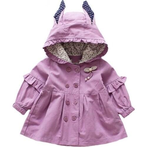 Tang Far Trench Coats For Girls