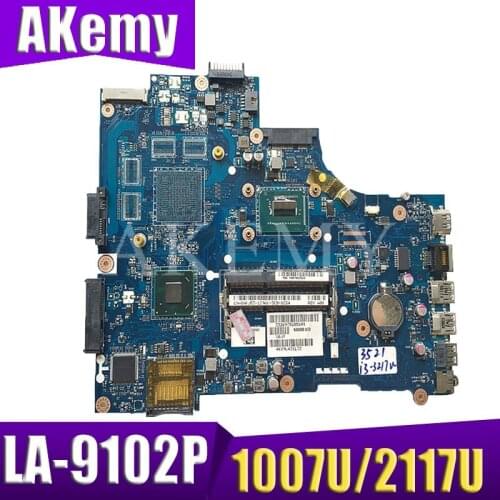 VAW11 17 LA-9102P ForFor DELL Inspiron 3721 17.3 Laptop Motherboard 0NJ7D4 NJ7D4 VAW11 LA-9102P Dual-core 1007U/ 2117U original