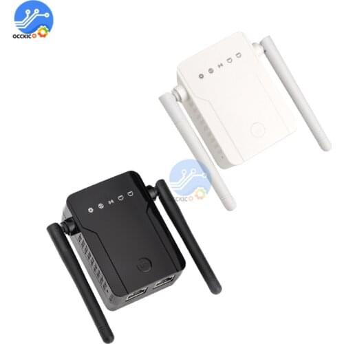 Original WiFi Router Amplifier Pro Router 300M Network Expander Repeater Power Extender Roteador 2 Antenna Home Office