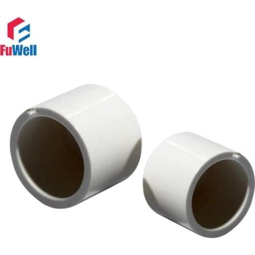 2pcs PVC-U Water Pipe Plug 20/25/32/40/50mm Water Supply Plastic Pipe End Cap