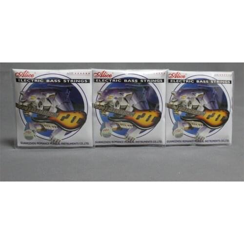 3 Sets A606 Steel Core Nickel Alloy Wound 4 Strings Electric Bass Strings