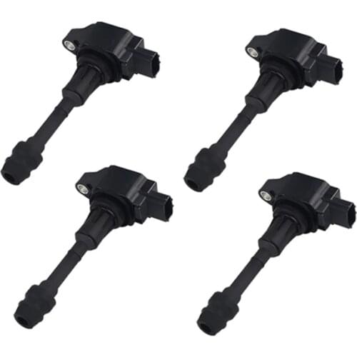 4PCS 22448-JA00C Ignition Coil for Nissan-Altima SUNNY Rogue Sentra Versa KICKS Infiniti M56 2007-2017 AIC-2408N 22448-JA10C