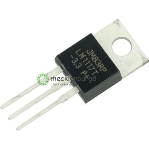 5 pcs LM1117T-3.3 LM1117T LM1117 Low Dropout Voltage Regulator 3.3V NEW