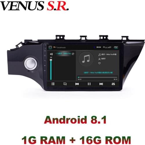 VenusSR Android 8.1 2.5D car dvd for KIA K2 Rio 2017 multimedia headunit GPS gps navigation