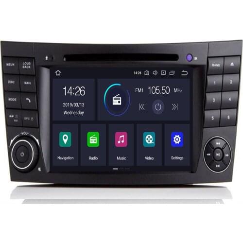 DSP IPS Android 10 4G 64G Car 2 din GPS For E-Class W211 Mercedes Benz CLK G-Class W463 CLS W219 DVD PLAYER radio stereo output