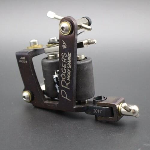 Professional Chrome Steel Rotary Tattoo Machine Gun Aluminum Motor Shader/Liner
