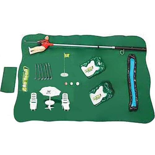 Mini Golf Putter Putting Trainer Equipment Practice Kit Travel Practice Indoor Game Golfs Accessories Golf Training Aids Tool