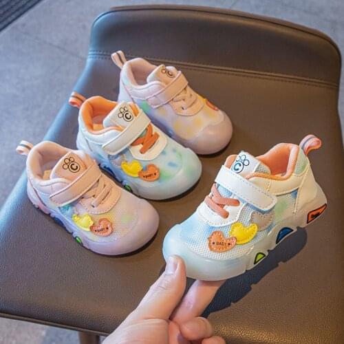 Fashion Childrens Shoes Autumn Girls Breathable Mesh Boy Sports Shoes Running Shoes Cute All-match Boys Toddler Shoes AN7001000