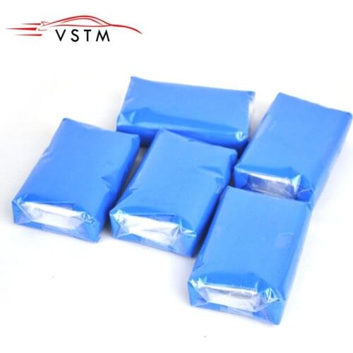 Car washer Blue Car Clay Bar Auto Detailing Magic Claybar Cleaner Car Accessiores Sponges