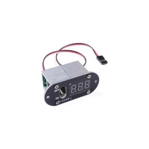 Oval Voltmeter with Switch for NEW Servo Distribution Circuit Board