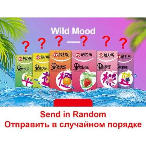 Beilile Adult Fruity Condom 6/box 60pcs Male Flavour Condom Sex Suit Ultra-thin Condom