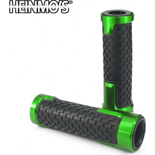 For KAWASAKI Motorcycle hand grips 7/8" 22mm For R1200GS r 1200 gs r1200 Aluminum Rubber Handgrip For KYMCO AK 550 2017 2018