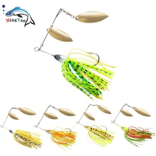 1pcs Spinner Bait 10.5/13.5g Metal Lure Hard Fishing Lure Spinner Lure Spinnerbait Pike Swivel Fish Tackle Wobbler Fishing