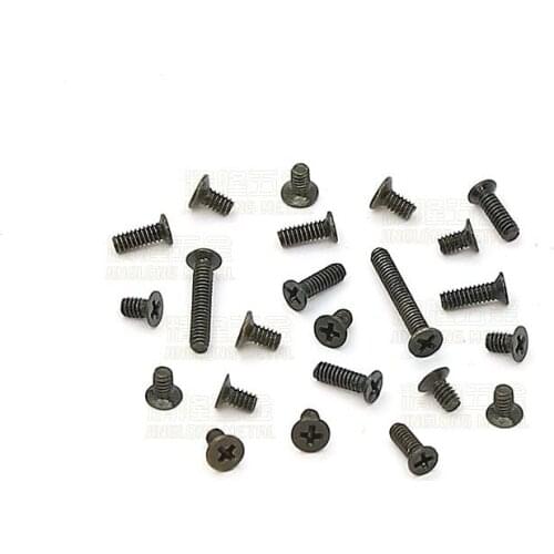 1000pcs/lot M1.4*3.5 Head diameter 2.5mm Countersunk head philips machine screw nickel or black zinc plated KM1.4