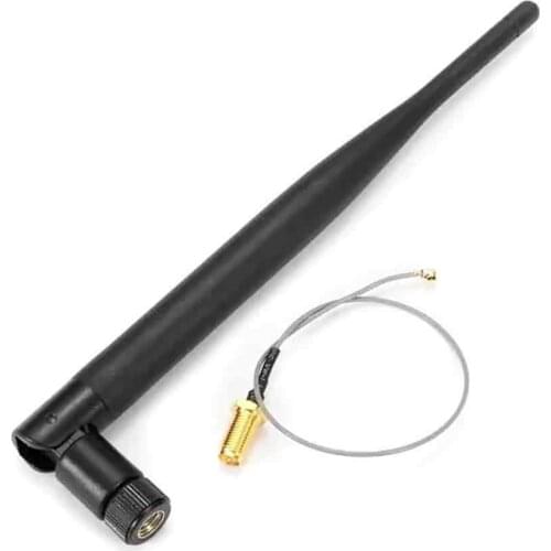 2.4GHZ 6DB SMA Antenna with uFL Pigtail