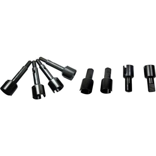 2 Set RC Car Part: 1 Set 144001 Metal Differential Cup & 1 Set Metal Wheel Axle Drive Shaft Cup