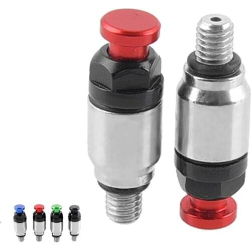 2Pcs M5X0.8mm Motorcycle Fork Air Bleeders Relief Valves Motocross Mototbike Dirt Bike DIY Air Valve Screw For Kawasaki