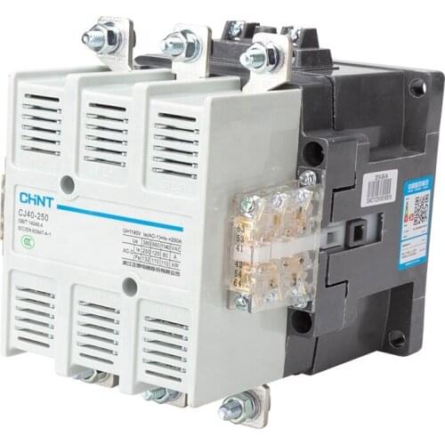 CHNT CJ40 Series 3 Phase 380V magnetic contactor AC Contactor