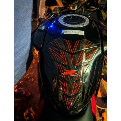 3D Motorcycle Tank Pad Protector Sticker Motocross Racing Tankpad Case for Kawasaki NINJA Suzuki GSXR Honda CBR BMW Yamaha etc
