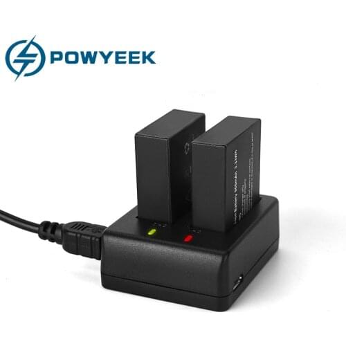 4Pcs 3.7V Li-ion Battery 900mAh Camera Battery For EKEN H9 H9R H3R H8R H8PRO H8 SJ4000 SJ5000 M10 Action Camera Batteria