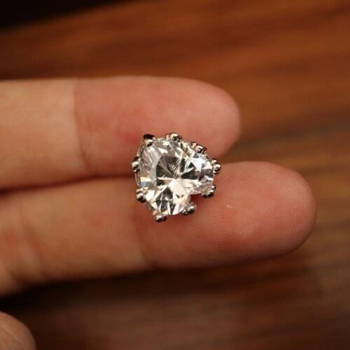 4pc/lot Rhinestone heart crystal buttons for clothes Luxury shinning Rhinestone cubic zirconia sewing buttons