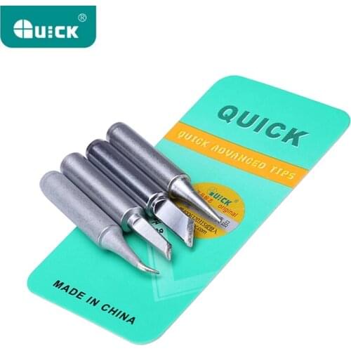 4Pcs Original QUICK 900M-T Serise Soldering Iron Tips Welding Sting for 936 936A Soldering Station