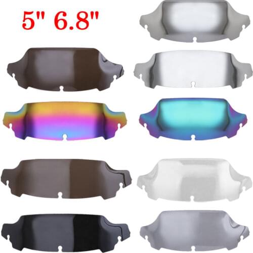 5''6.8'' Motorcycle Windshield Fairing Windscreen Cover For Harley Touring Street Electra Glide Ultra Limited FLHX 2014-2020