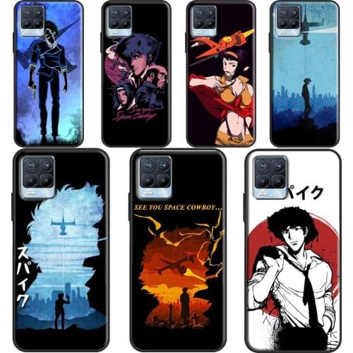 Space Cowboy Bebop Phone Cover For OPPO Realme Q3 6 7 8 Pro C3 C11 C21 GT Neo OnePlus 9 Pro 8 Pro 8T 9R Case