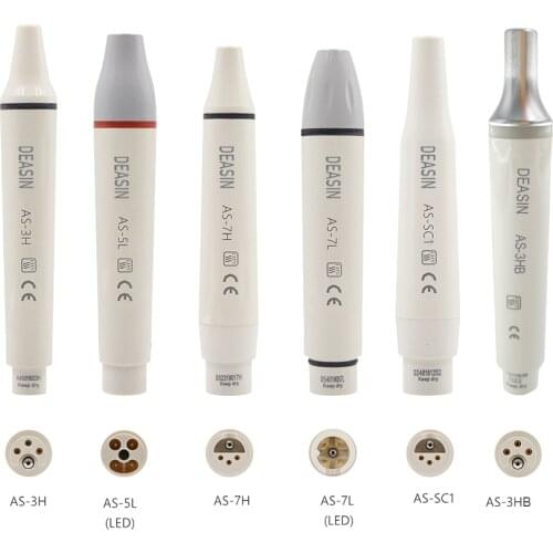 Deasin Dental Ultrasonic Scaler Handpiece WOODPECKER Detachable Piezo Scaler Handpiece Ultrasonic Piezon Scaling Fit EMS DTE