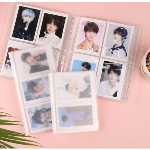 Pure Cover Photos Instax Mini Camera Album Photo Album for Mini Instax & Name Card 7s 8 25 50s 3 Inch Album