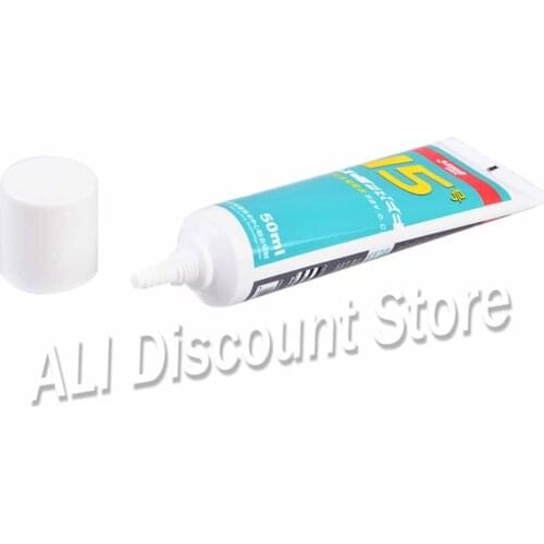 DHS No.15 50ml Table Tennis Glue Inorganic Table Tennis Rubber Glue for Gumming Blade Racket Ping Pong paddle
