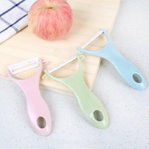 Multifunctional U-shaped Kitchen Gadget Ceramic Peeling Knife