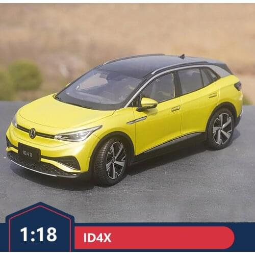 1:18 The original SAIC Volkswagen ID.4X SUV ID4X light version alloy simulation car model