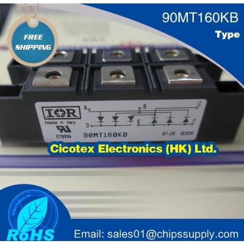 90MT160KB BRIDGE RECT 3PHASE 1.6KV 90A MTK IGBT MODULE 90MT160K8 90 MT160 KB