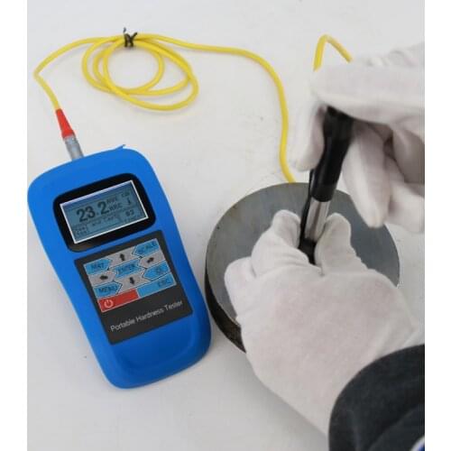 New Arrival Digital Handheld Metal Leeb Rebound Hardness Tester HLD,HRC,HB,HV,HS,HRA,HRB 6HLD High Accuracy Hardness Meter