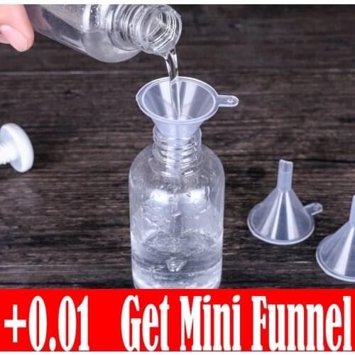 Mini Plastic Funnel Small Mouth Liquid Oil Funnels Creative Kitchen Accessories And Gadgets Kitchen Supplies Tools
